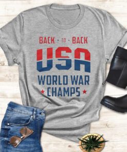 Back To Back USA World War Champs 2023 Shirts