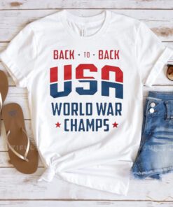 Back To Back USA World War Champs 2023 T-Shirt