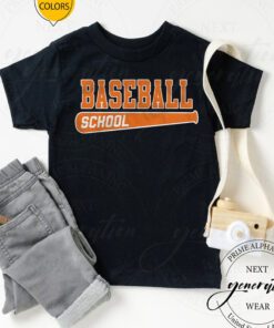 Baseball School OS T Shirt