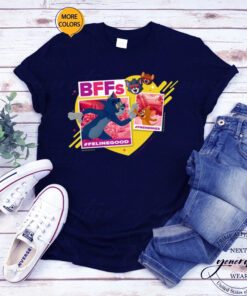 Bffs Photo Emoji Collage Tom & Jerry t shirts