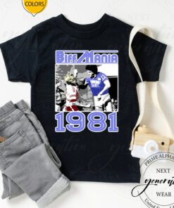 Biff Mania 1981 Rugby tshirt