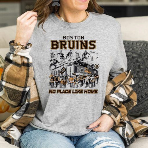 Boston Bruins No Place Like Home T Shirts