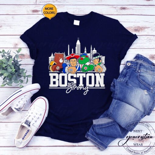 Boston Strong - Boston city sport teams mascot T Shirts