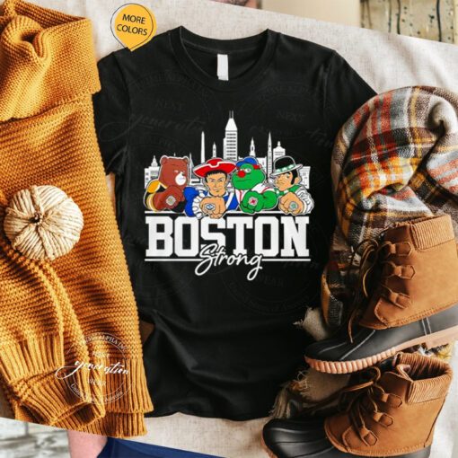 Boston Strong - Boston city sport teams mascot TShirts