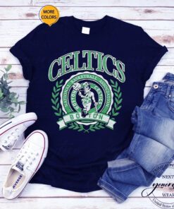 Boston celtics crest t shirts