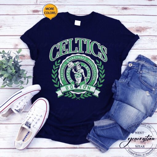 Boston celtics crest t shirts