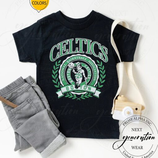 Boston celtics crest tshirts