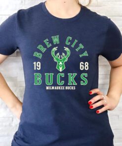 Brew city milwaukee bucks milwaukee buck t shirts