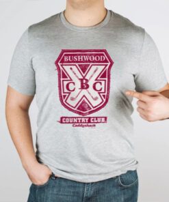 Bushwood Country Club Crest Caddyshack tshirt