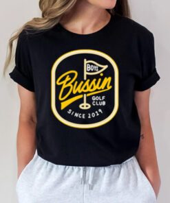 Bussin Golf Club Pin Flag TShirt