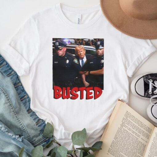 Busted Donald Trump Arrested TShirts