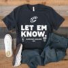 Cleveland Cavaliers Let Em Know 2023 NBA Playoffs T Shirt