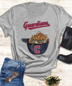 Cleveland guardians nacho helmet shirts