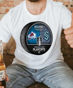 Colorado Avalanche Vs Seattle Kraken 2023 Stanley Cup Playoffs Matchup t shirts