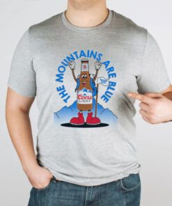 Coors x Pardon My Take Mountains Are Blue Pocket T-Shirt
