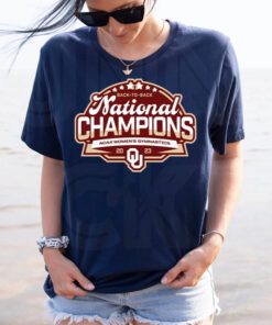 Crimson Oklahoma Sooners Back To Back NCAA Women’s Gymnastics National Champions TShirts