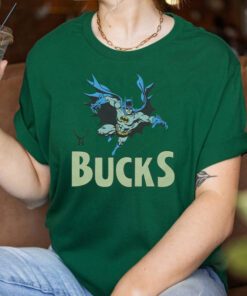 DC Comics Batman X Milwaukee Bucks T-Shirts