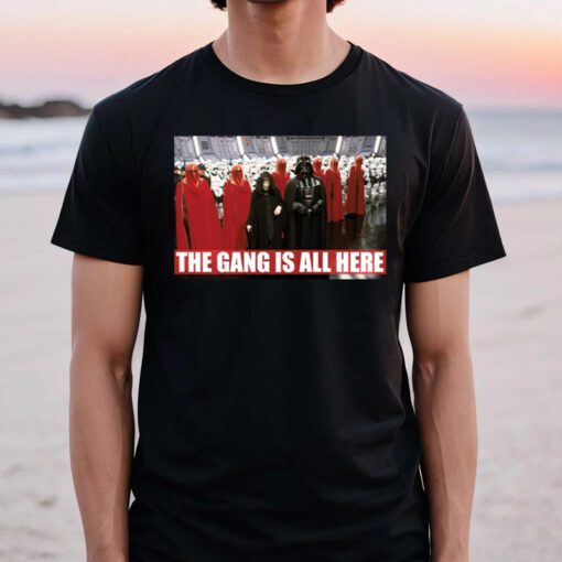 Darth Vader & Palpatine The Gang Is All Here t shirts