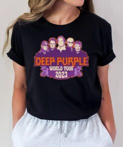 Deep Purple world tour 2023 t-shirt