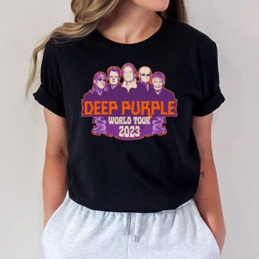 Deep Purple world tour 2023 t-shirt