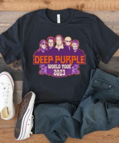 Deep Purple world tour 2023 tshirts