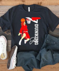 Dunking Jesus Play Basketball T Shirt