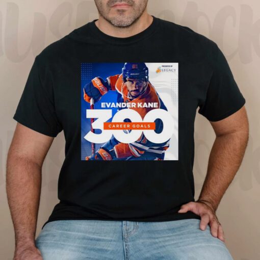 Evander Kane 300 Career NHL Goals t-shirt