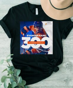 Evander Kane 300 Career NHL Goals t-shirts