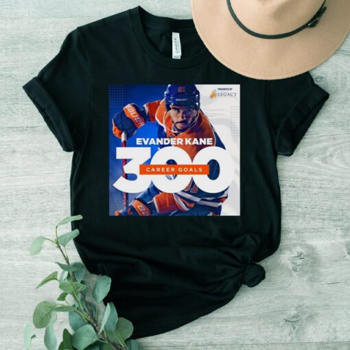 Evander Kane 300 Career NHL Goals t-shirts