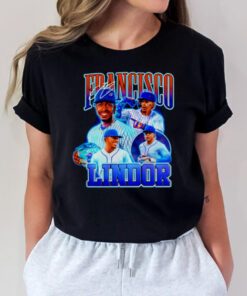 Francisco Lindor New York Mets signature tshirts