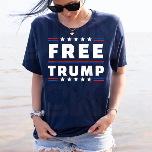 Free Donald Trump Republican Support TShirt
