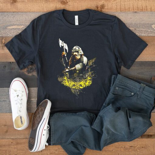 Gimli With Ax Vector Collage Lord Of The Rings t-shirt