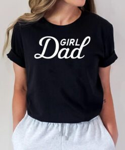 Girl Dad Embroidered TShirt