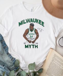 HOMAGE X SLAM Giannis Milwaukee Myth TShirts