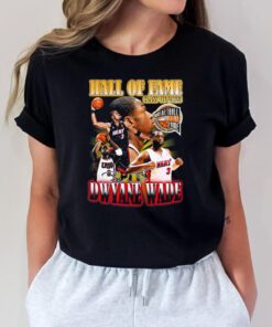 Hall Of Fame Class Of 2023 Basketball Dwyane Wade Signature T Shirts