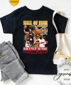 Hall Of Fame Class Of 2023 Basketball Dwyane Wade Signature TShirt