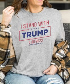I Stand With Donald Trump 2023 T-Shirt