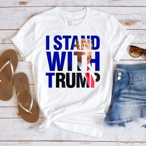 I Stand With Trump 2023 Donald Trump T-Shirt