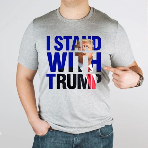 I Stand With Trump 2023 Donald Trump TShirt