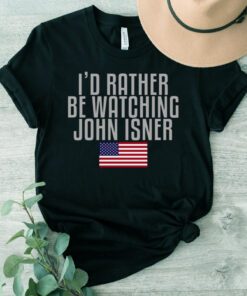 I’d Rather Be Watching John Isner Tennis Player tshirt
