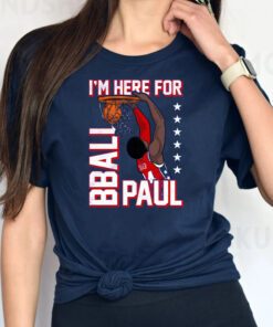 I'm Here for BBall Paul Graphic T Shirts