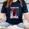 I'm Here for BBall Paul Graphic TShirts