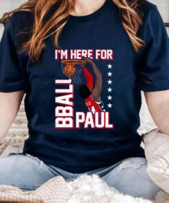 I'm Here for BBall Paul Graphic TShirts
