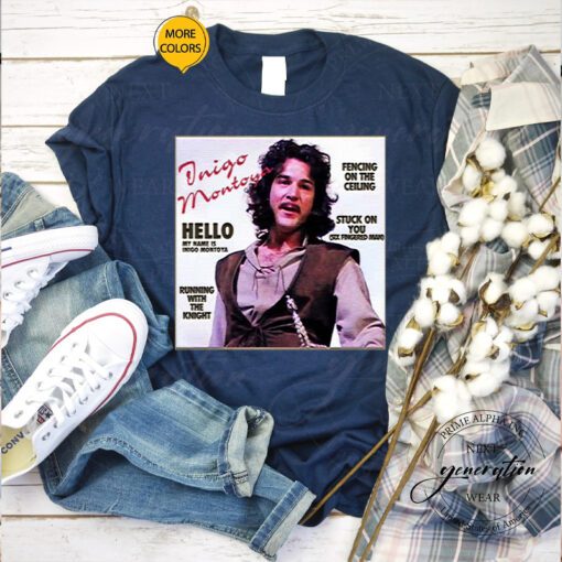 Inigo Montoya Sings Lionel Richie’s Greatest Hits t shirts