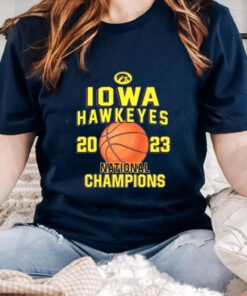 Iowa Hawkeyes 2023 Basketball National champions retro t-shirts