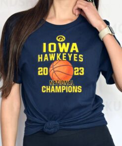 Iowa Hawkeyes 2023 Basketball National champions retro tshirts