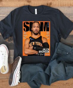 Jalen Brunson SLAM 243 Cover tshirt