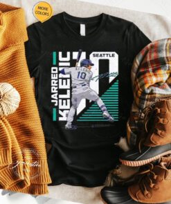 Jarred Kelenic Seattle Mariners Signature Stretch T-Shirt