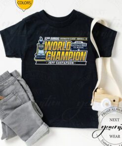 Jeff Gustafson 53rd annual 2023 Bassmaster Classic World champions tshirts