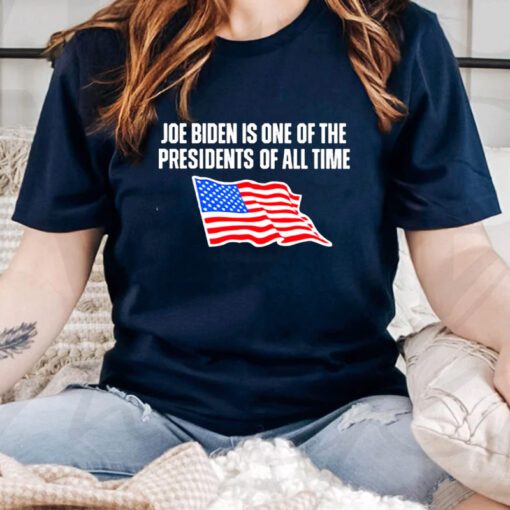 Joe Biden is one of the Presidents of all time USA flag tshirts